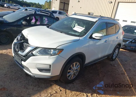 2017 Nissan Rogue Sv из США, поврежденный, VIN 5N1AT2MV4HC829107